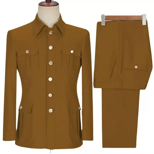 Y1596 Men's Two-Piece Suit