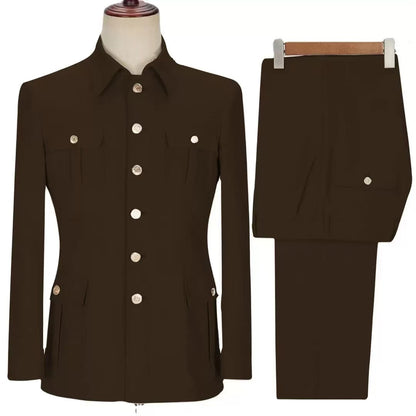 Y1596 Men's Two-Piece Suit