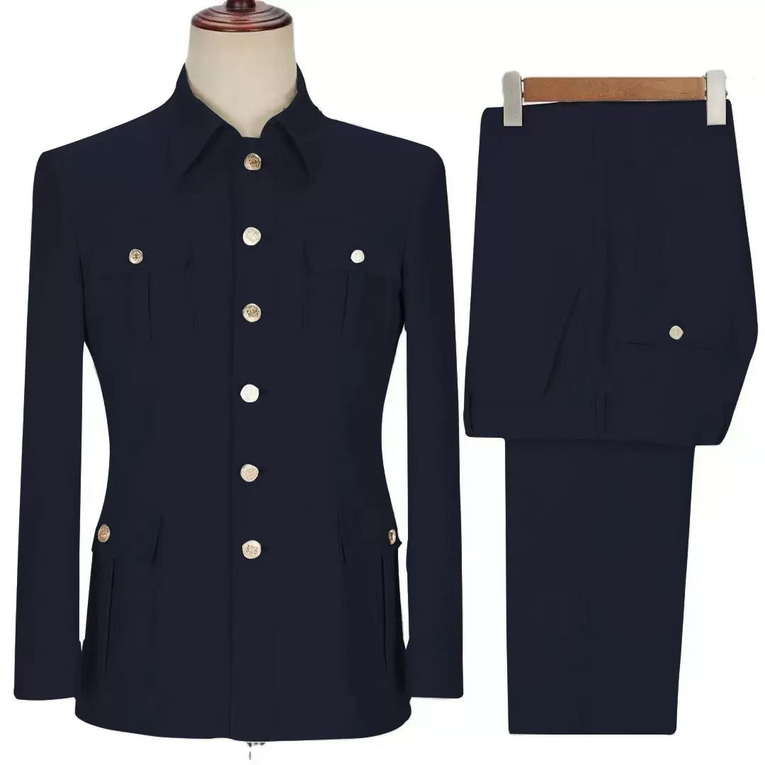 Y1597 Men's Two-piece Suit