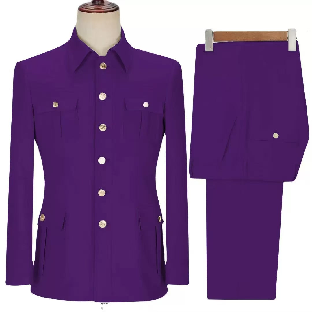 Y1597 Men's Two-piece Suit