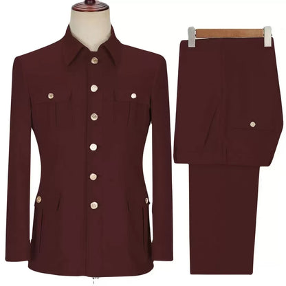 Y1598 Men's Two-Piece Suit
