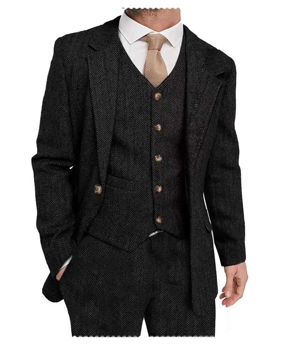 Y1603 three-piece suit