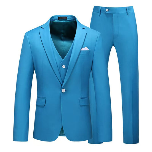 Y1613 solid color suit