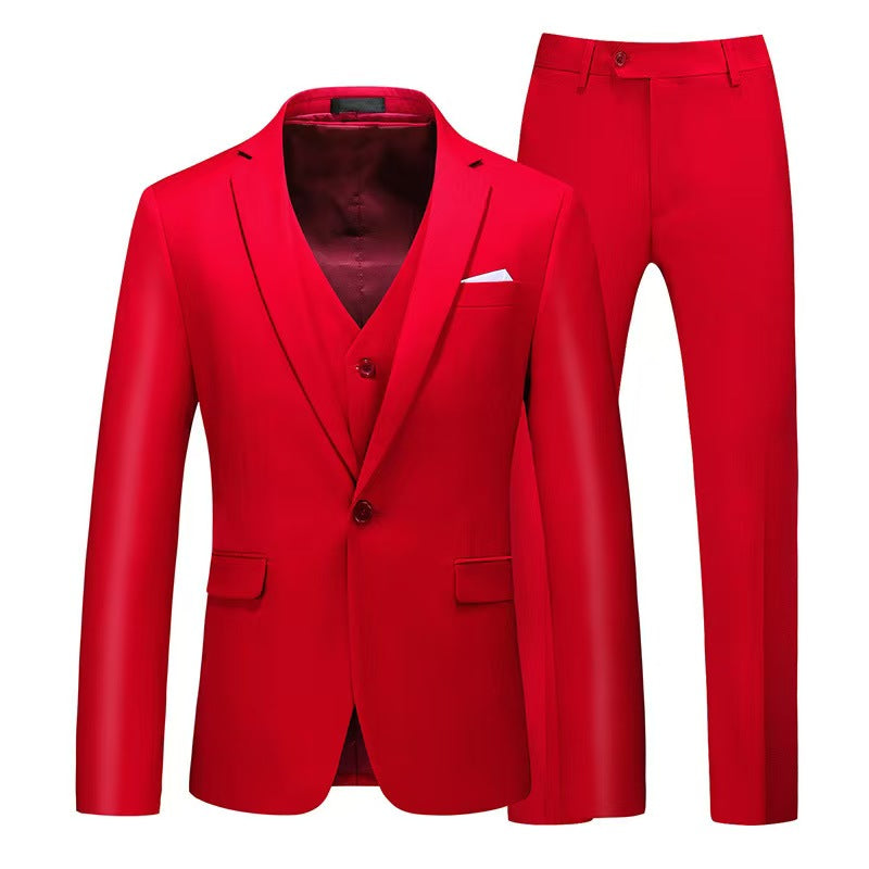 Y1613 solid color suit