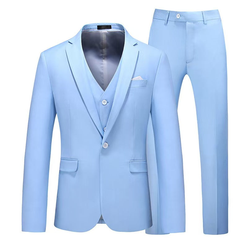 Y1613 solid color suit