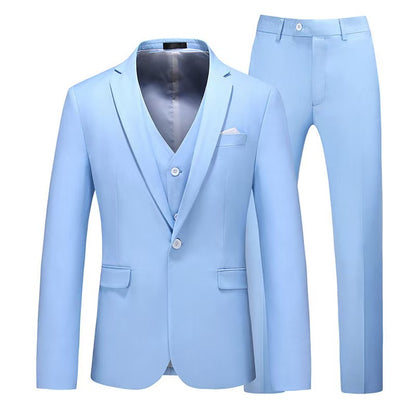Y1613 solid color suit