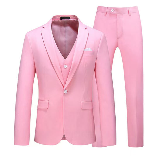 Y1615 solid color suit