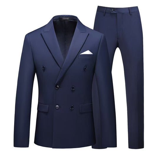 Y1619 solid color suit