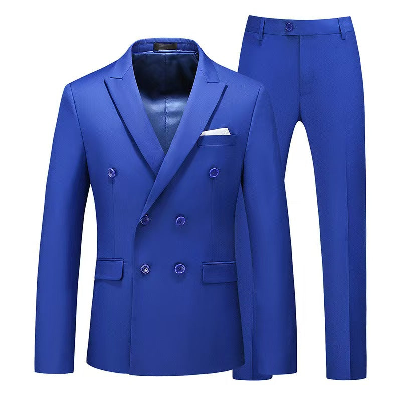 Y1619 solid color suit