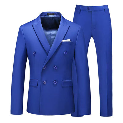 Y1619 solid color suit