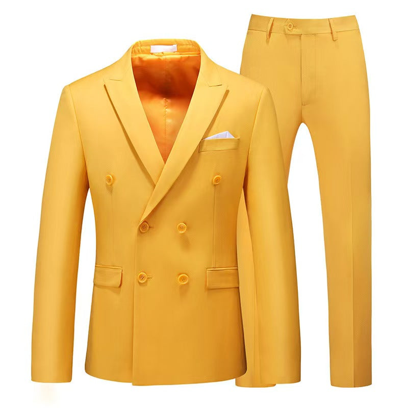 Y1621 solid color suit