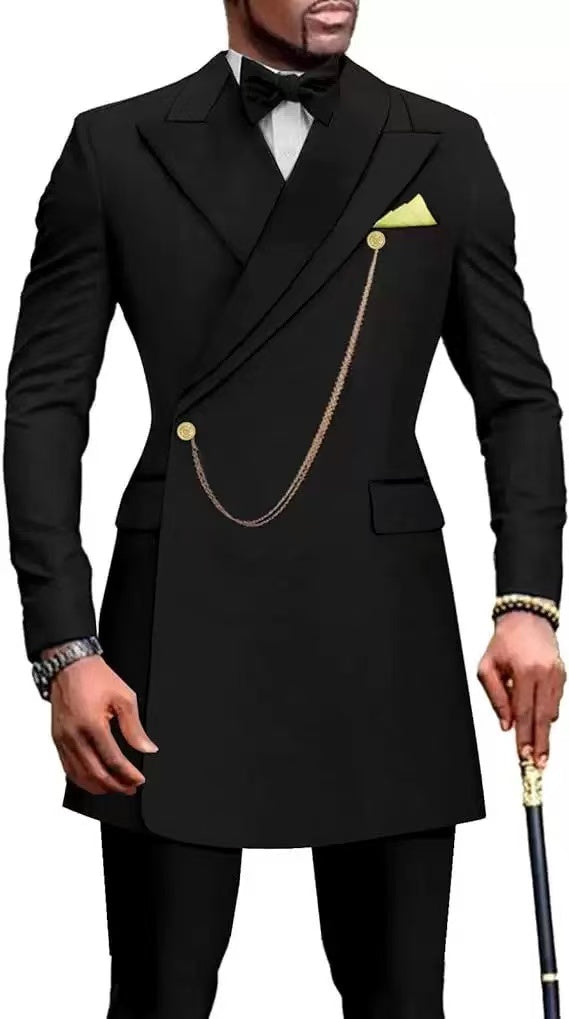 Y1627 two-piece suit slim fit formal