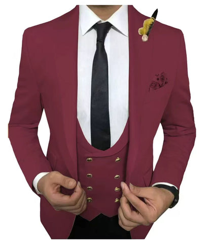 Y1639 Men's Slim Fit Suit