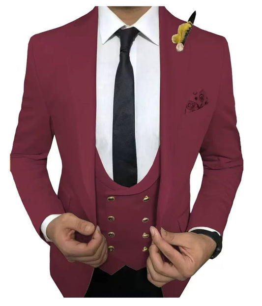 Y1639 Men's Slim Fit Suit