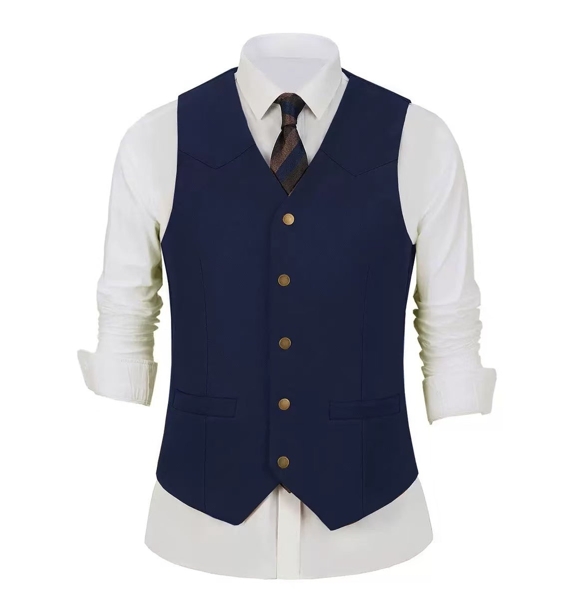 Y1656 Men's Suit Vest Fashion
