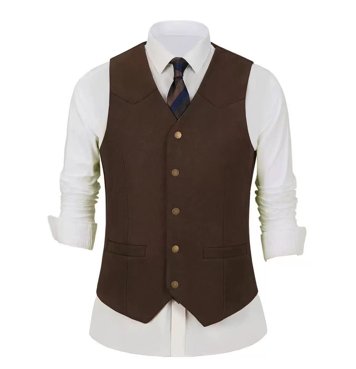 Y1656 Men's Suit Vest Fashion