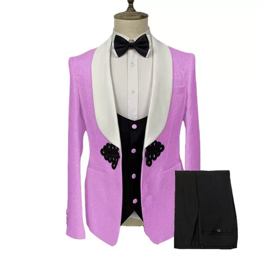 Y1662 Wedding three-piece suit