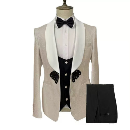 Y1662 Wedding three-piece suit