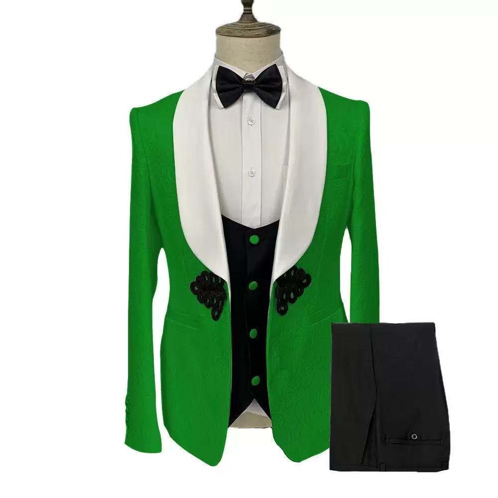 Y1662 Wedding three-piece suit