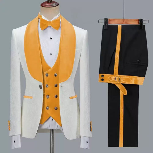 Y1665 men's three-piece suit