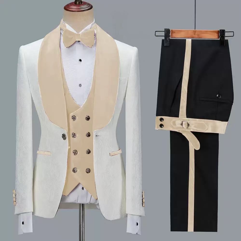 Y1665 men's three-piece suit