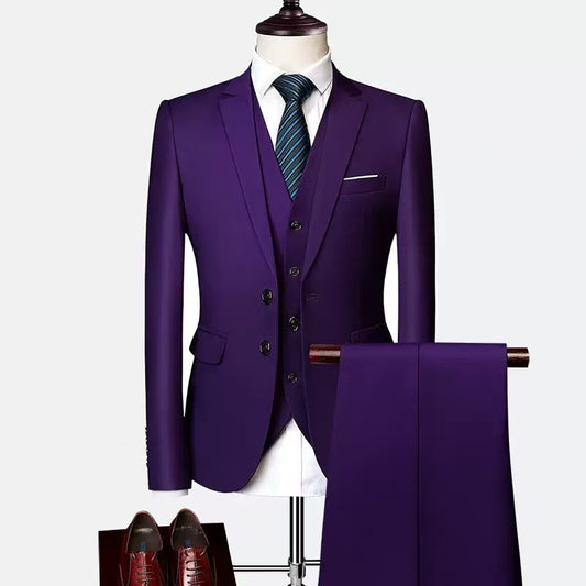 Y1689 Men's three-piece suit