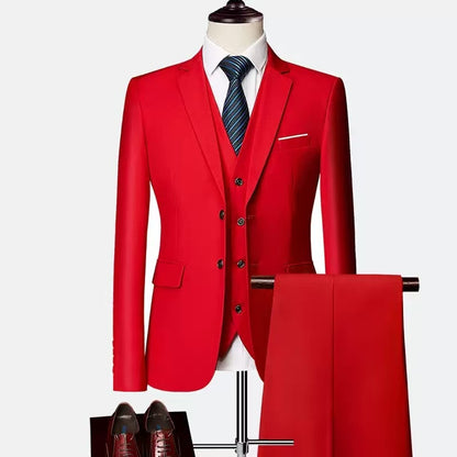 Y1689 Men's three-piece suit
