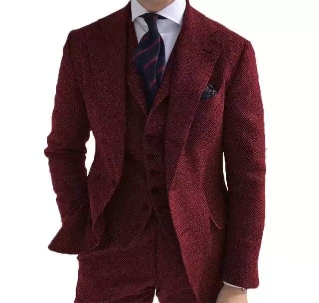 Y1693 three-piece suit