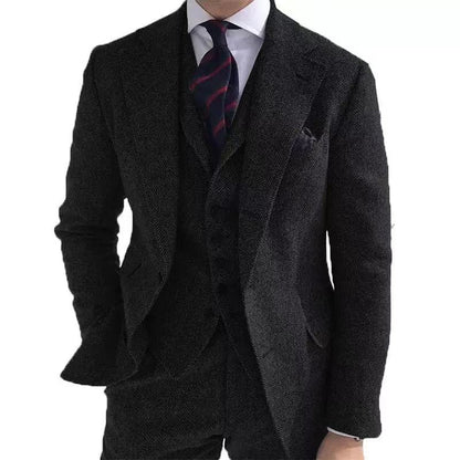 Y1694 solid color suit