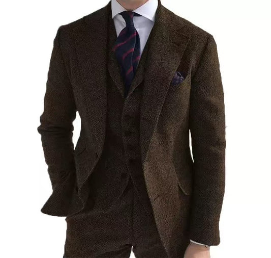 Y1694 solid color suit