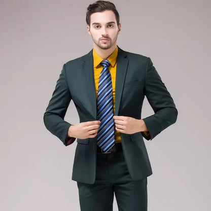 Y1696 three-piece wedding suit