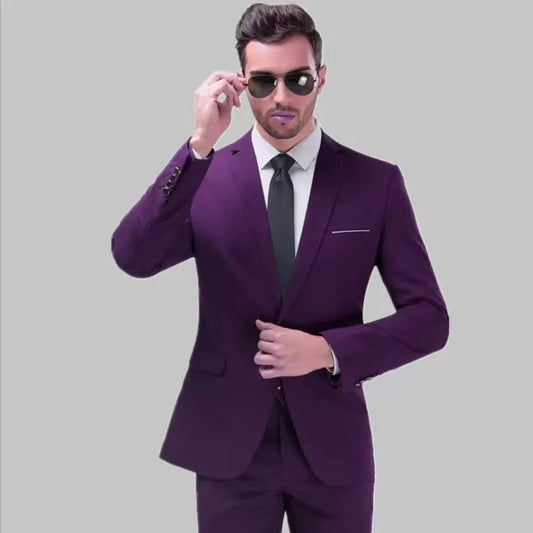 Y1698 Men's Temperament Suit