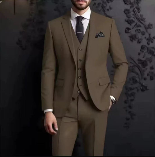 Y1699 three-piece wedding groomsmen suit