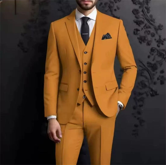 Y1701 solid color suit