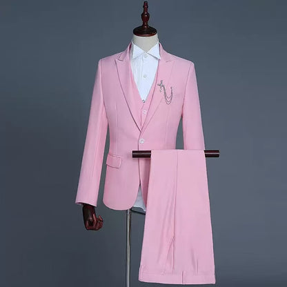 Y1721 business solid color suit