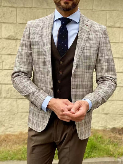Y1742 three-piece suit